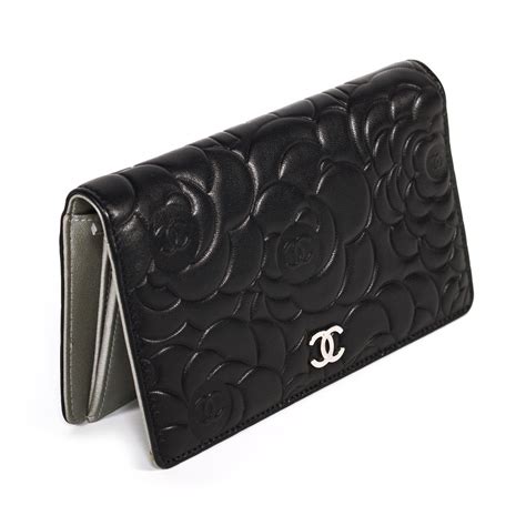 chanel camellia wallet zip|chanel camellia wallet for sale.